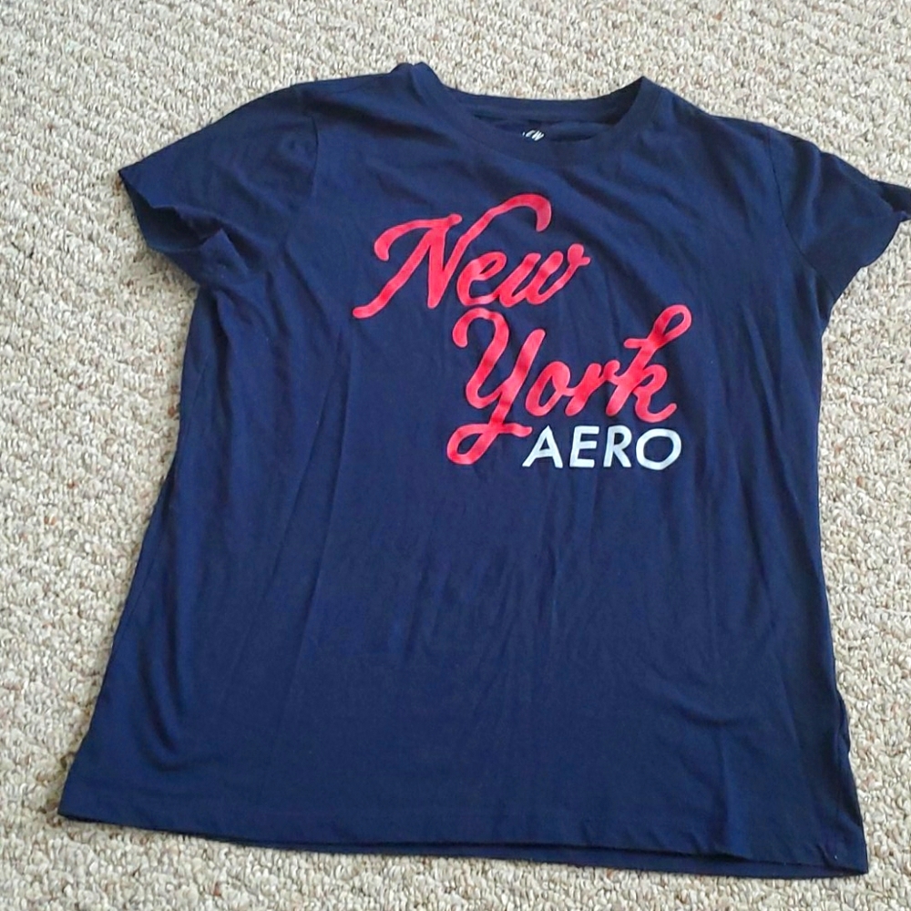 Dark blue shirt